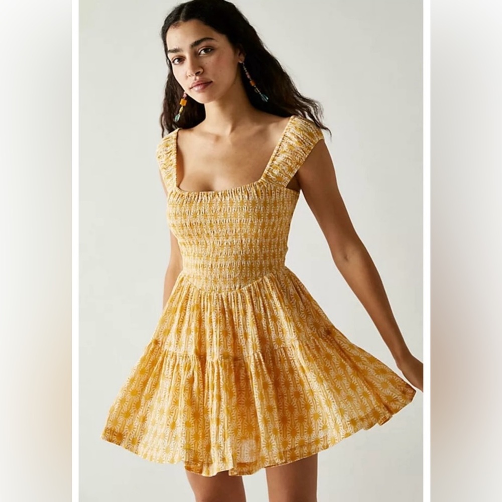 Free people Sweet Annie mini dress small